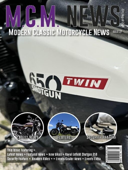 Title details for Modern Classic Motorcycle News by Modern Classic Motorcycle News - Available